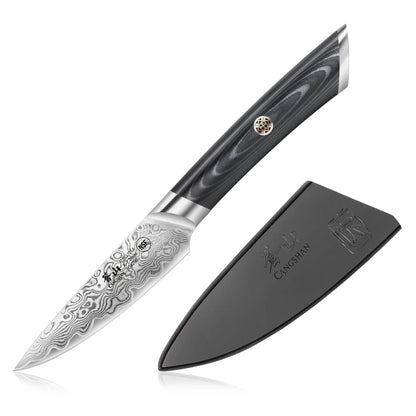 Cangshan KURO 3.5" Paring Knife & Sheath