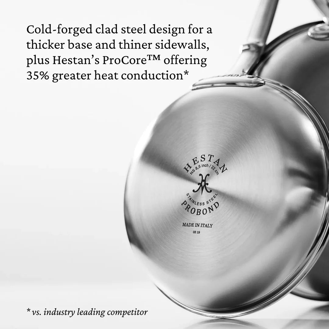 Hestan ProBond Stainless Steel Clad 10-Piece Set