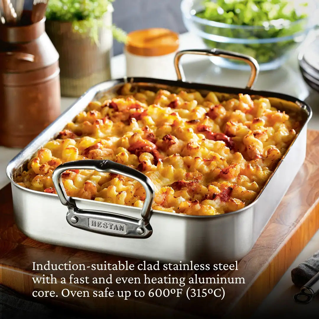 Hestan Provisions 14.5" Classic Clad Roaster & Rack