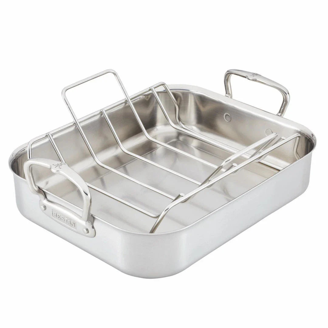 Hestan Provisions 16.5" Classic Clad Roaster & Rack