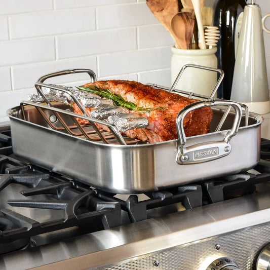 Hestan Provisions 16.5" Classic Clad Roaster & Rack