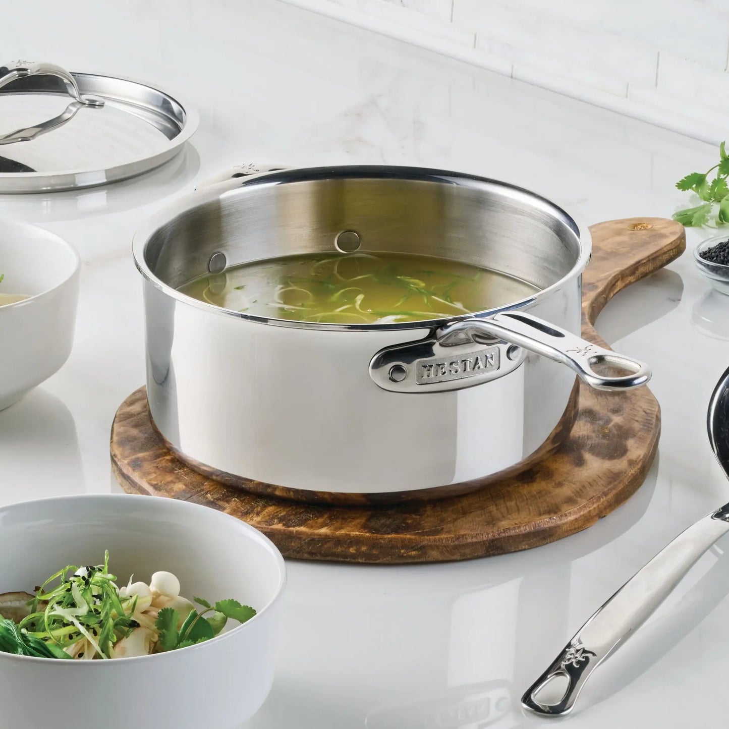 Hestan ProBond Luxe Stainless Steel Clad Sauce Pan (3-Quart)