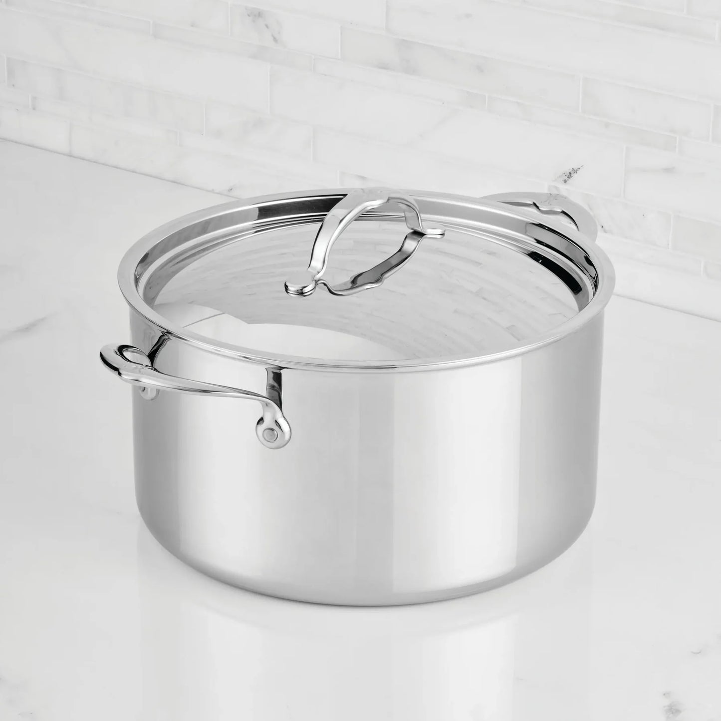 Hestan ProBond Luxe Stainless Steel Clad Stockpot (6-Quart)