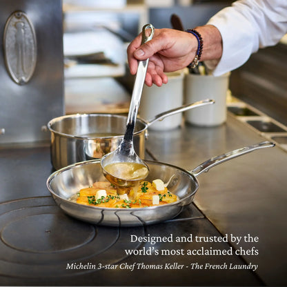 Hestan ProBond Luxe Stainless Steel Clad Frying Pan Skillet (12.5-inch)