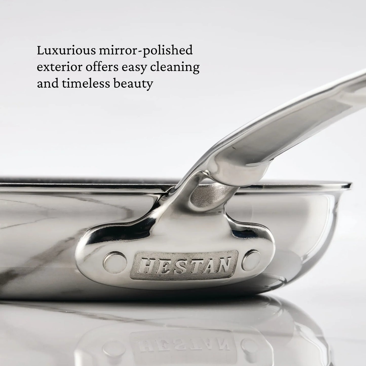 Hestan ProBond Luxe Stainless Steel Clad Frying Pan Skillet (12.5-inch)
