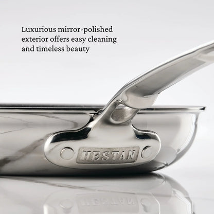 Hestan ProBond Luxe Stainless Steel Clad Frying Pan Skillet (12.5-inch)
