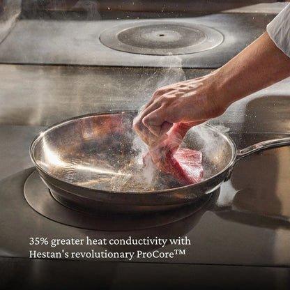 Hestan ProBond Luxe Stainless Steel Clad Frying Pan Skillet (12.5-inch)