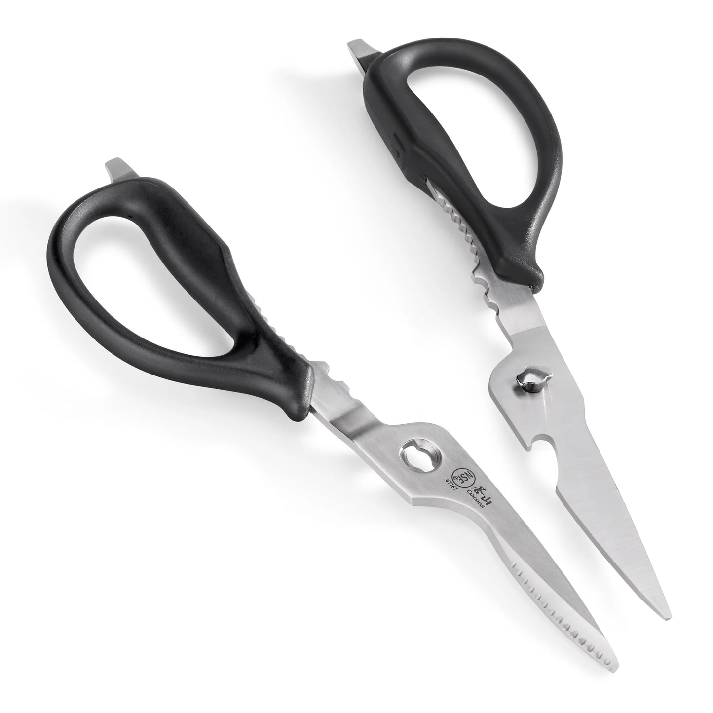 Cangshan 9" Heavy Duty Utility Kitchen Shears with Blade Holder