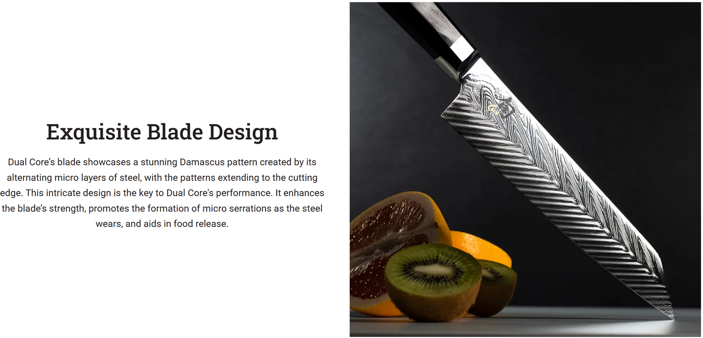 Shun Dual Core 8" Kiritsuke & Sheath (RAINCHECK)