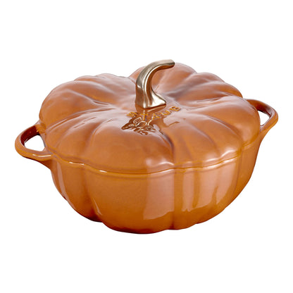 Staub Cast Iron 5.5 Qt. Pumpkin Cocotte