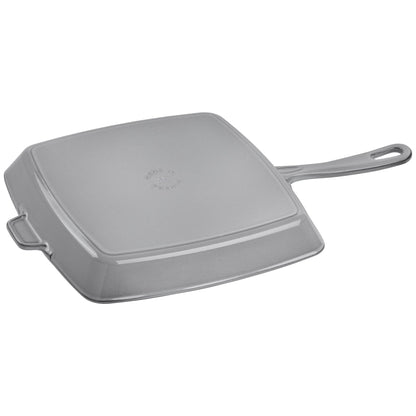 Staub Cast Iron 12" Square Grill Pan (5 colors)