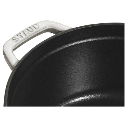 Staub Cast Iron 2.75 Qt. Cocotte - White Truffle