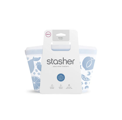 Stasher 2-Cup Bowl (4 colors)