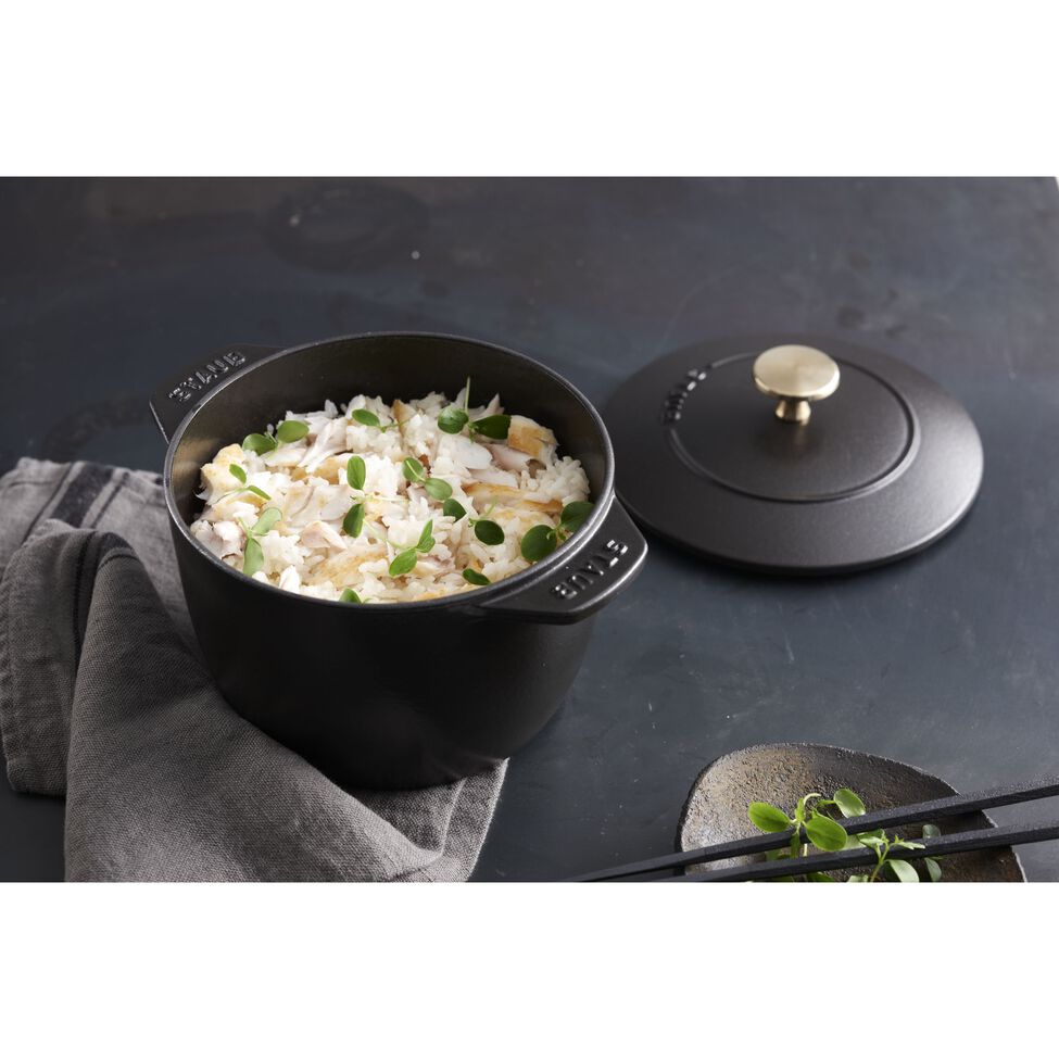 Staub Cast Iron 1.5 Qt. Petite French Oven (3 colors)