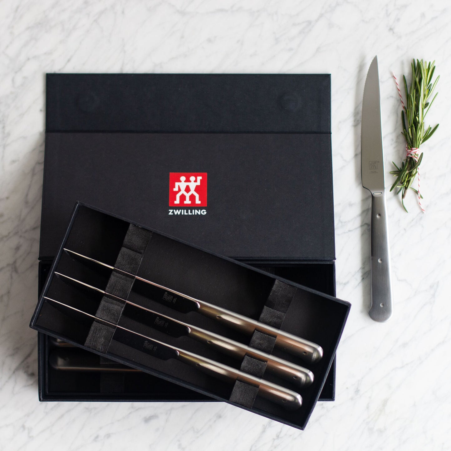 Zwilling 8-Piece Stainless Steel Porterhouse Steak Knife Set