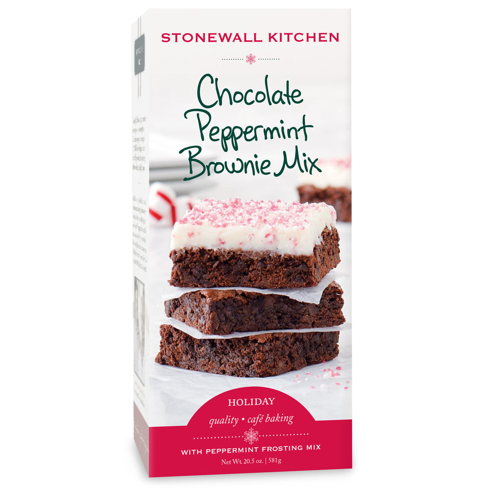 Stonewall Kitchen Chocolate Peppermint Brownie Mix