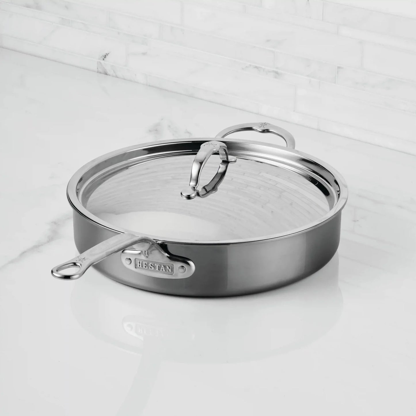 Hestan NanoBond Titanium Saute Pan (5-Quart)
