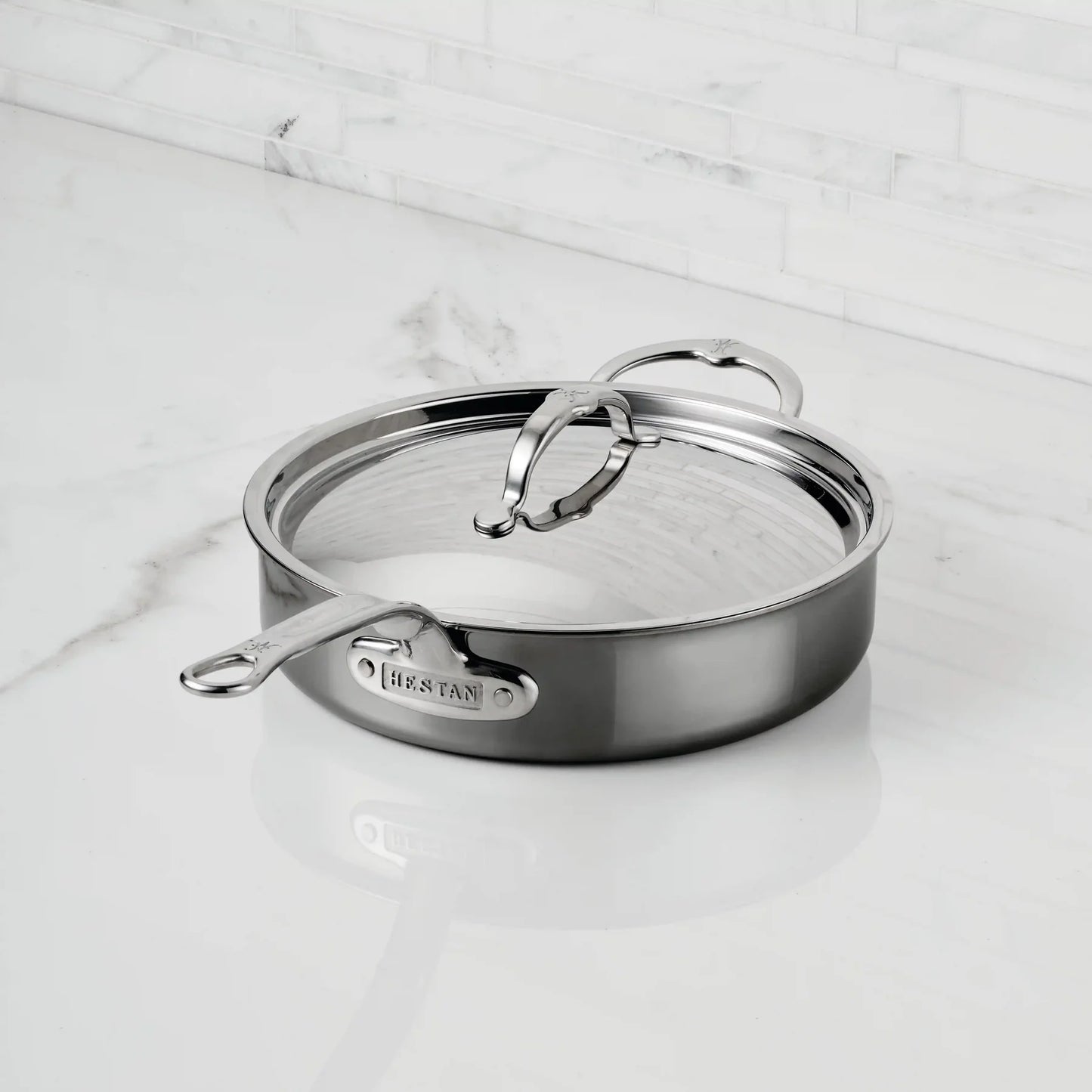 Hestan NanoBond Titanium Saute Pan (3.5-Quart)