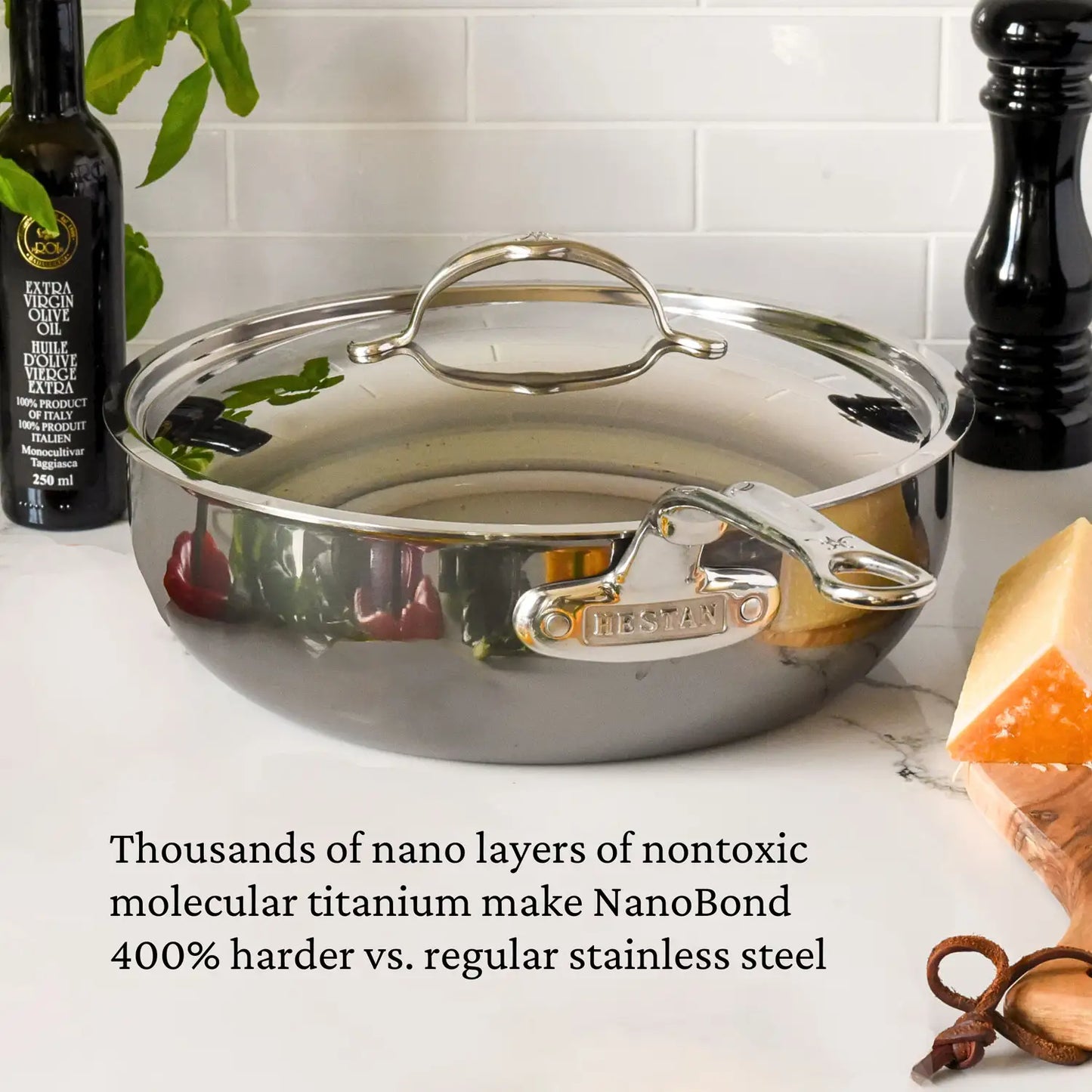 Hestan NanoBond Titanium Essential Pan (5-Quart)