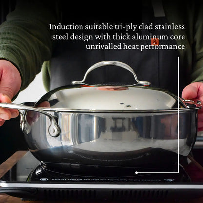 Hestan NanoBond Titanium Dutch Oven (5-Quart)
