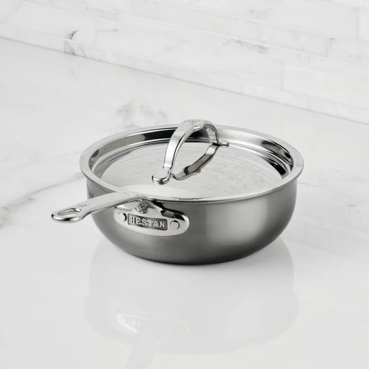 Hestan NanoBond Titanium Saucier Pan (2-Quart)
