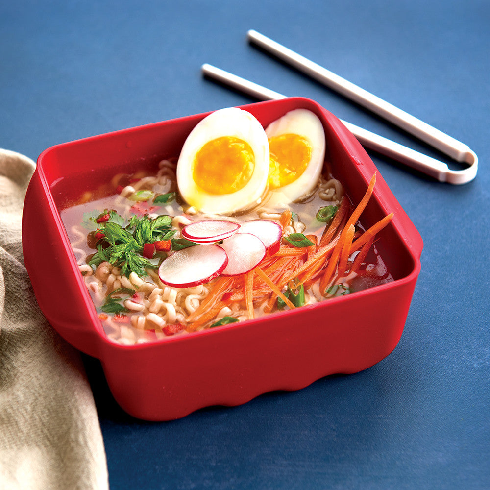 Nordic Ware Microwaveable Ramen Cooker & Chopsticks