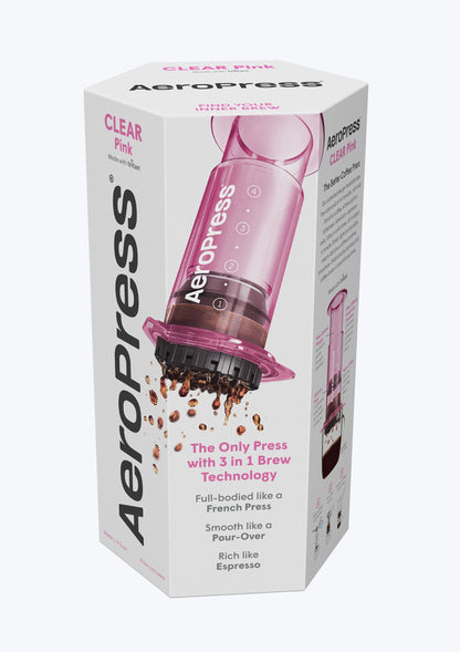 AeroPress Coffee Maker - Clear (4 colors)