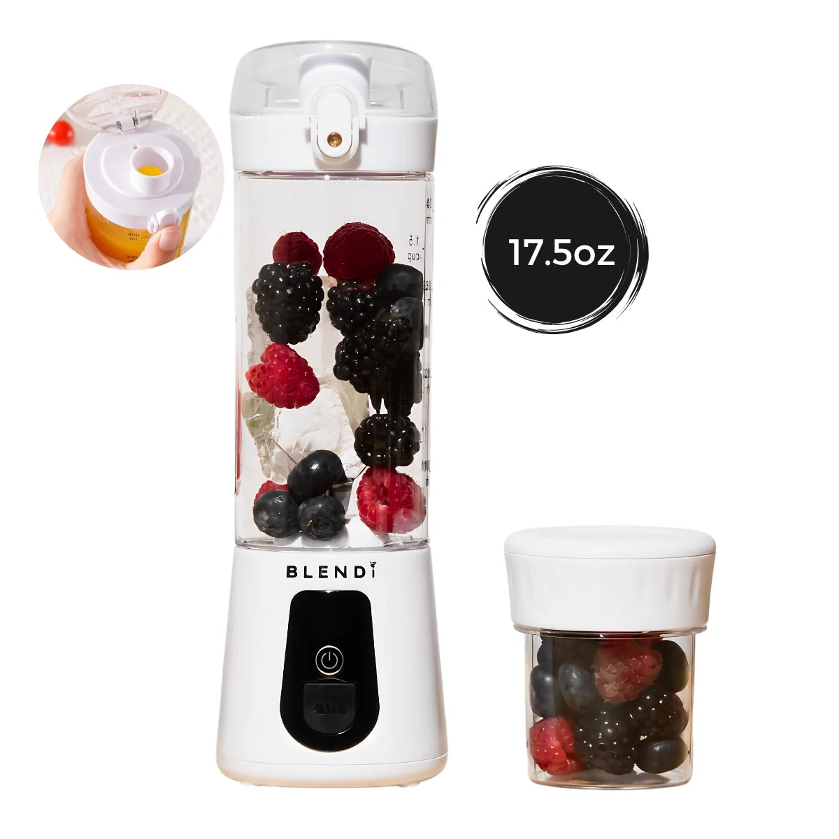 BLENDi Pro+: Ice Crushing Portable Blender - 17oz (3 colors)