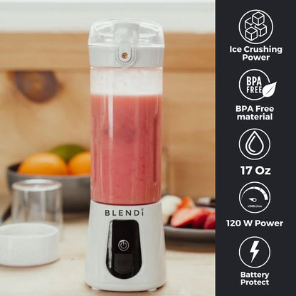 BLENDi Pro+: Ice Crushing Portable Blender - 17oz (3 colors)