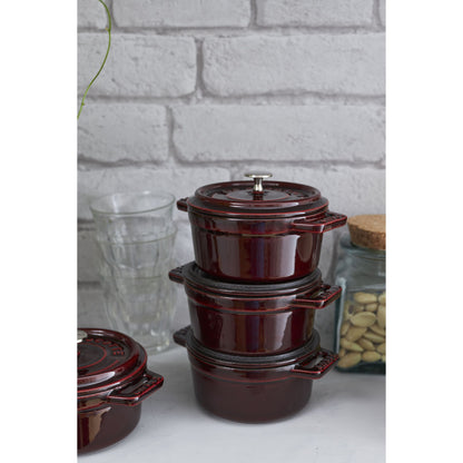 Staub Cast Iron 0.275 Qt. Mini Cocotte (6 colors)