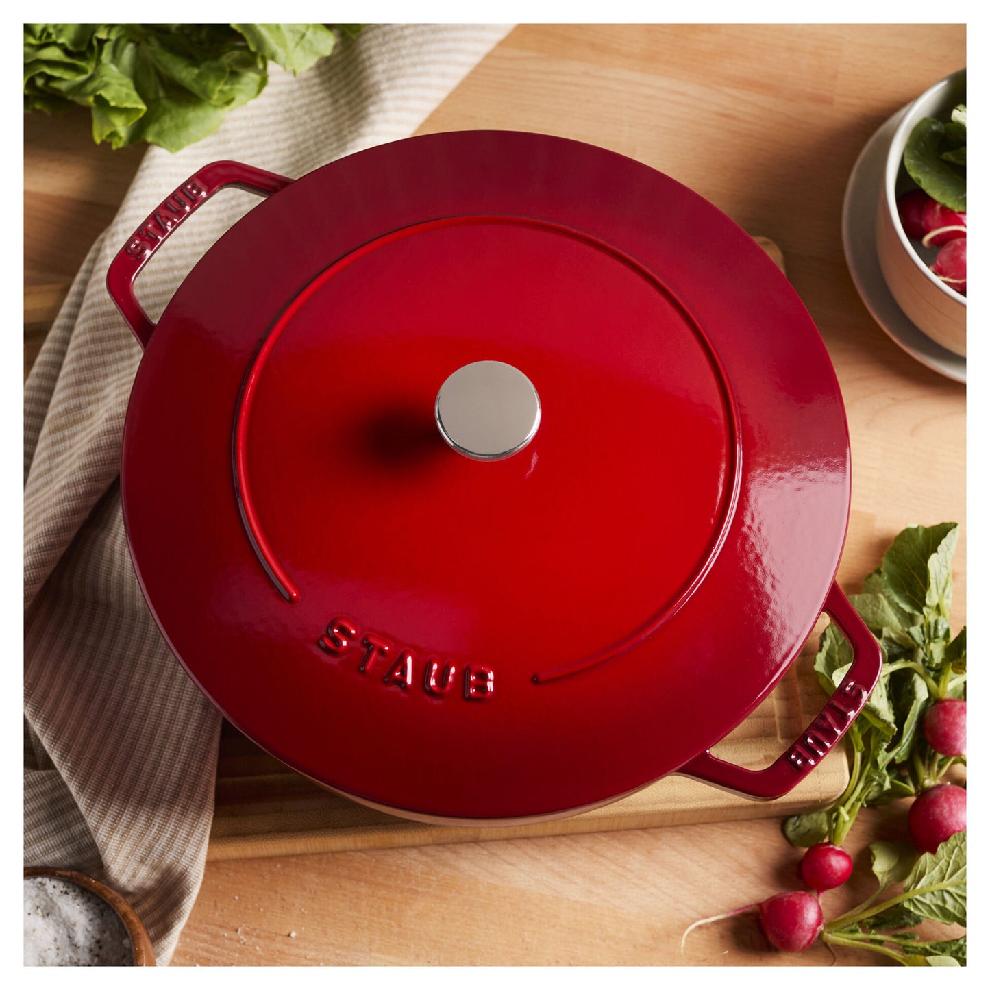 Staub Cast Iron 5.25 Qt. Essential French Oven (6 colors)