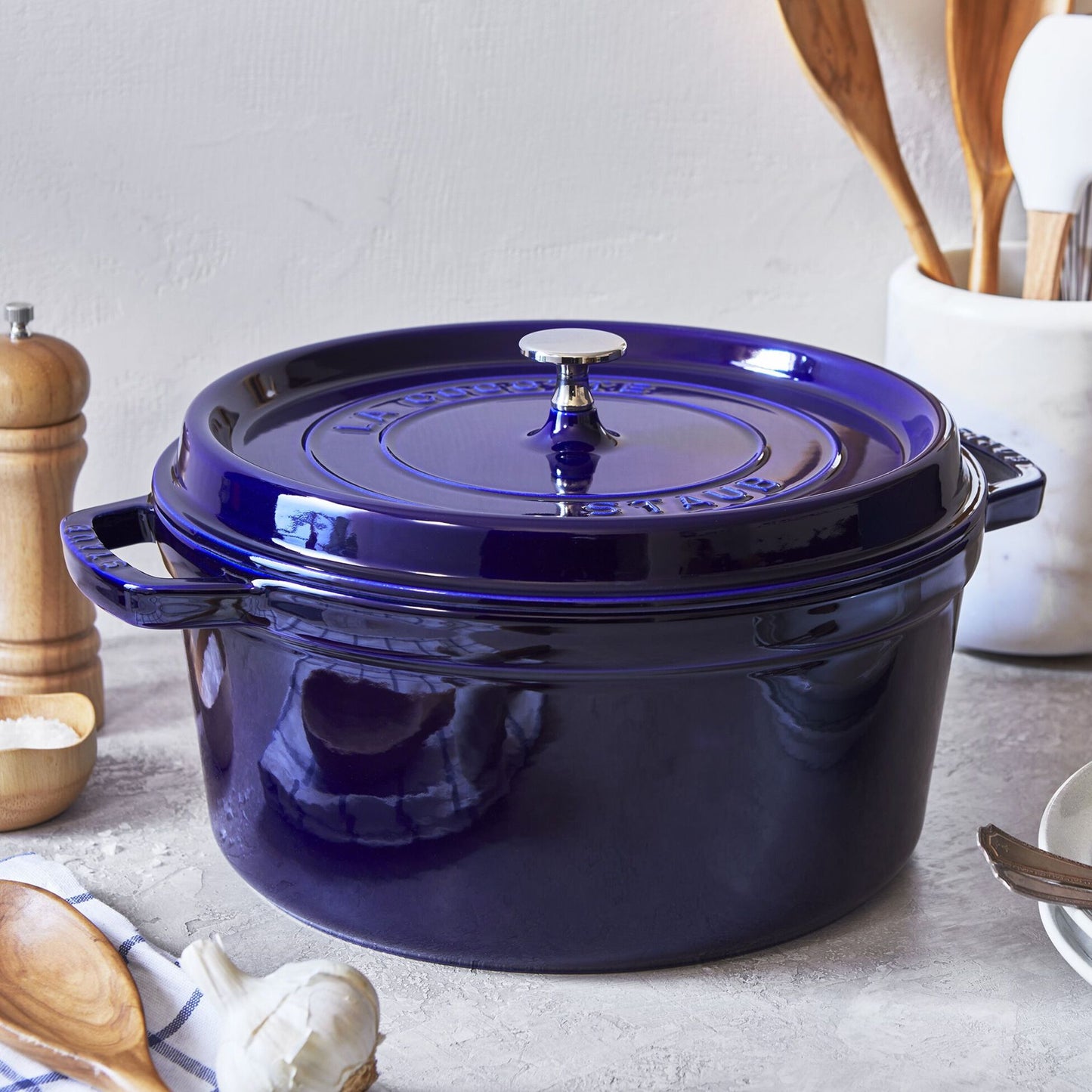 Staub Cast Iron 7 Qt. Dutch Oven (12 colors)