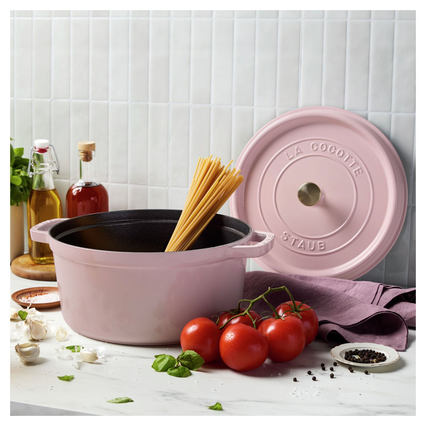 Staub Cast Iron 7 Qt. Dutch Oven (12 colors)