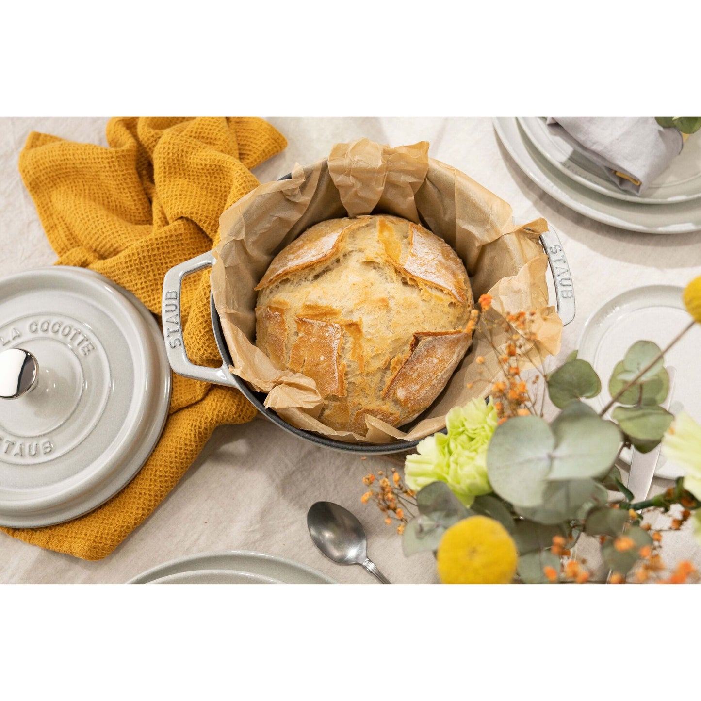 Staub Cast Iron 7 Qt. Dutch Oven (12 colors)