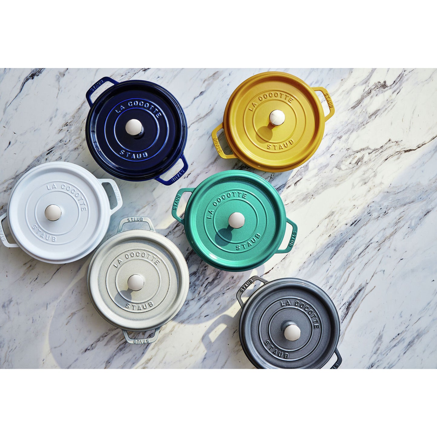 Staub Cast Iron 7 Qt. Dutch Oven (12 colors)