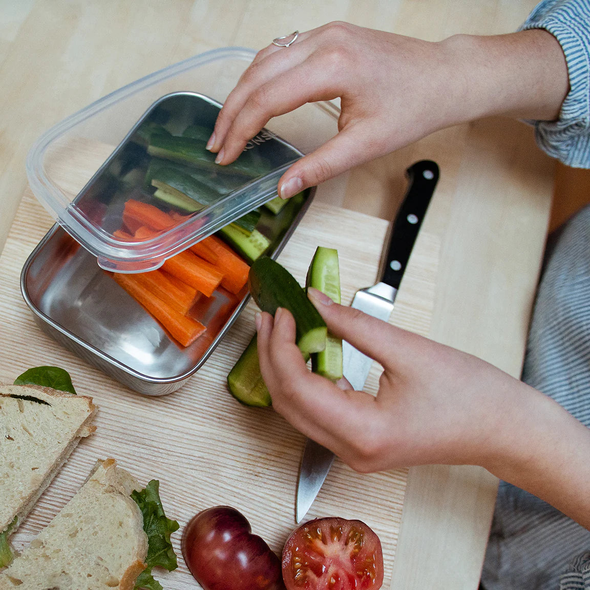 U-Konserve Rectangle Food-Storage Container 45 oz.