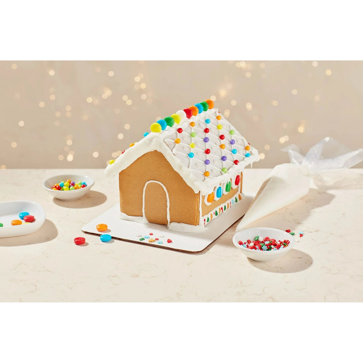 Wilton Christmas Petite Gingerbread House Kit, 11-Piece