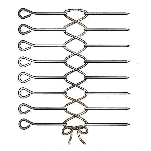 Poultry Lacers Set of 8