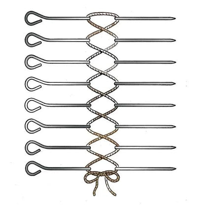 Poultry Lacers Set of 8