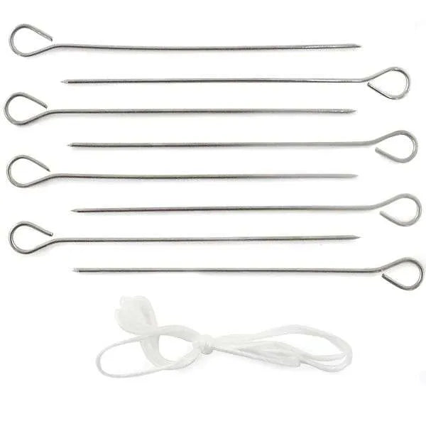 Poultry Lacers Set of 8