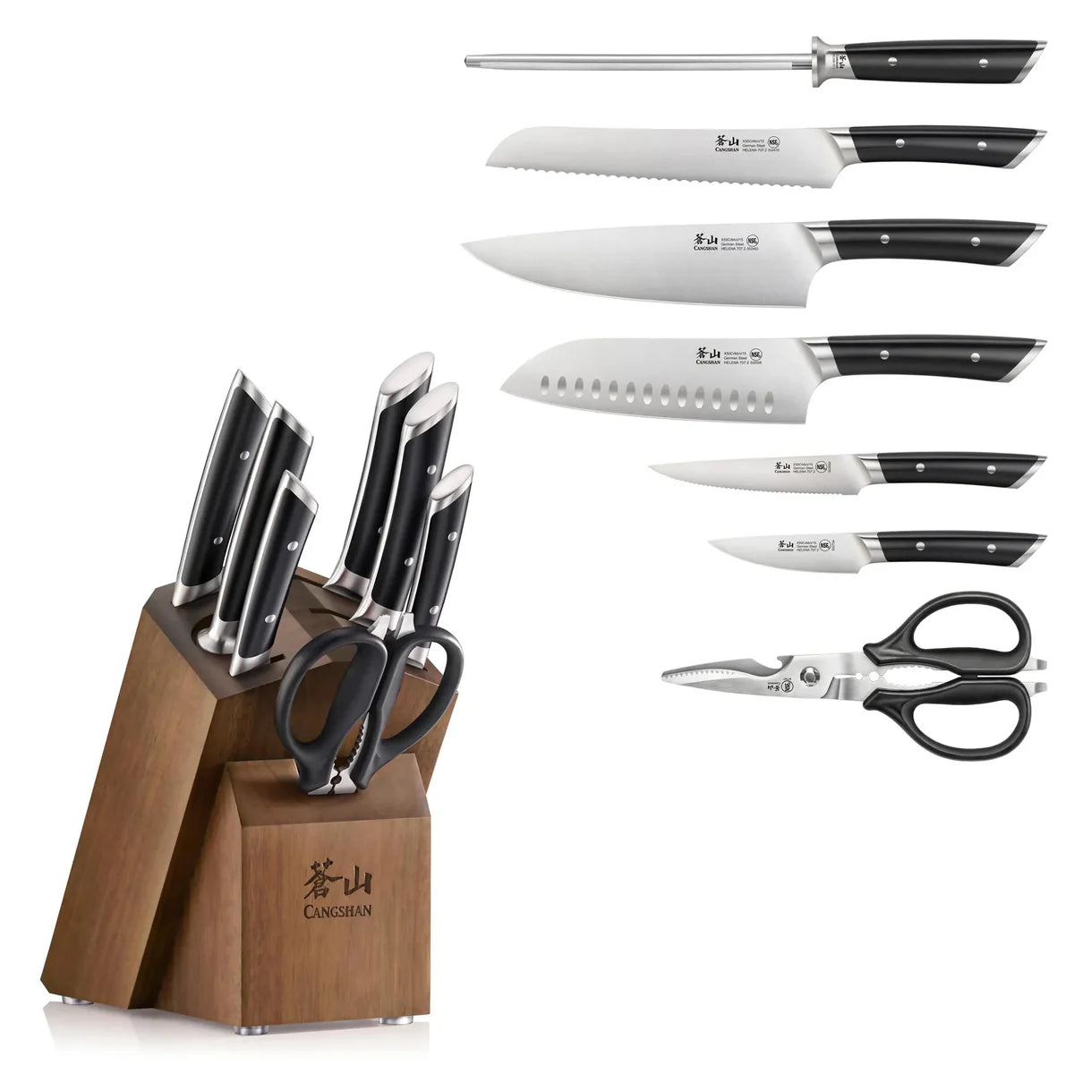 Cangshan HELENA 8-Piece Block Set
