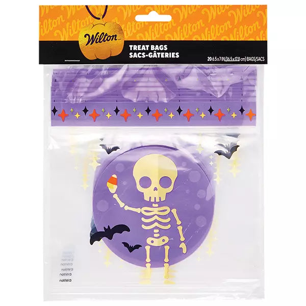 Wilton Halloween Resealable Treat Bags (4 designs)