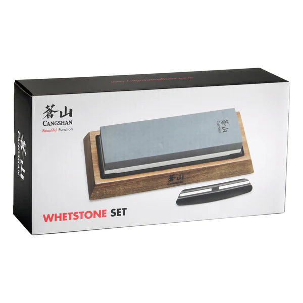 Cangshan Combination Whetstone 1000/6000 & Angle Guide