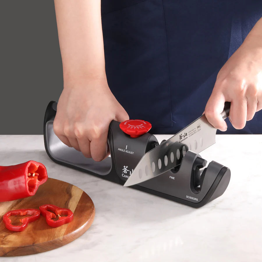 Cangshan Scissor & Adjustable Knife Sharpener