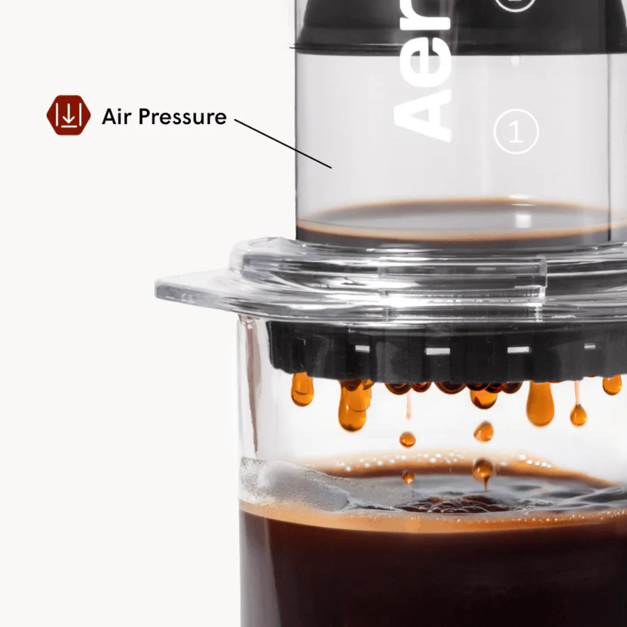 AeroPress Coffee Maker - Clear (4 colors)