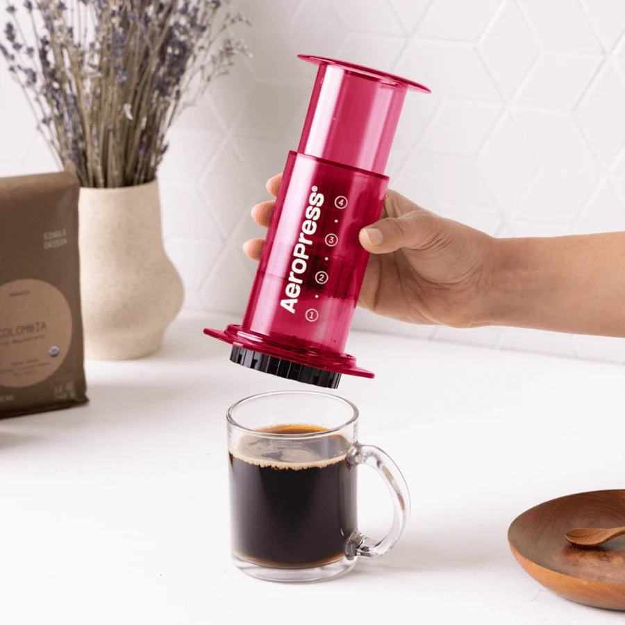 AeroPress Coffee Maker - Clear (4 colors)