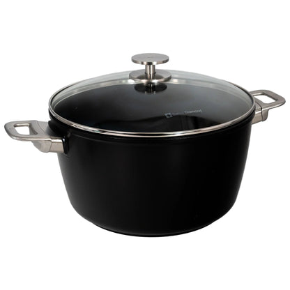 Swiss Diamond CXD Induction Stock Pot with Lid (8.5 Qt)