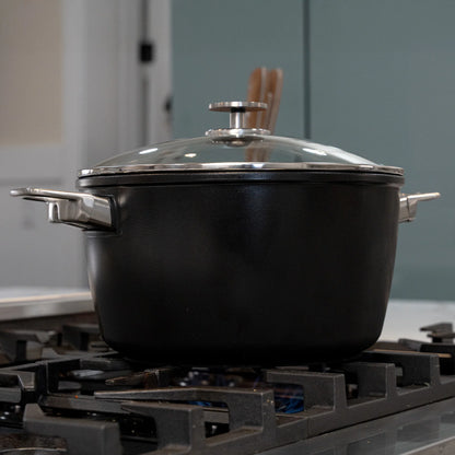 Swiss Diamond CXD Induction Stock Pot & Lid (5.5 Qt)