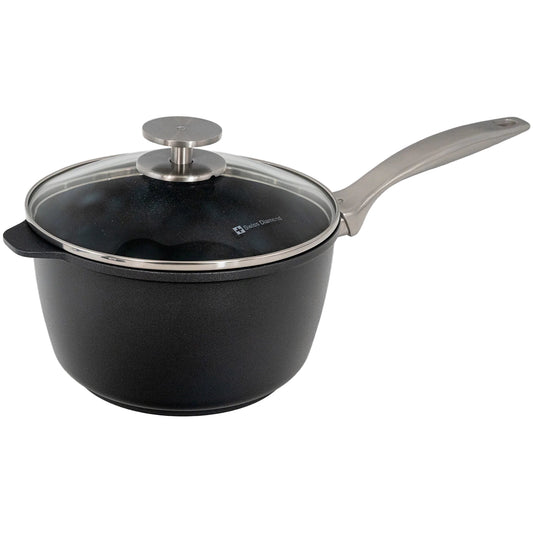Swiss Diamond CXD Induction Sauce Pan with Lid (3.2 Qt)