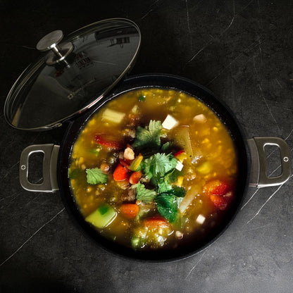 Swiss Diamond CXD Induction Stock Pot & Lid (5.5 Qt)